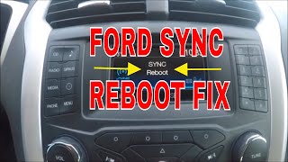 Ford Sync Bluetooth Fix [upl. by Dera]