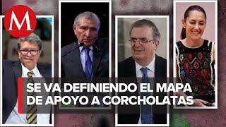 Gobernadores de Morena eligen a su corcholata preferida [upl. by Annadal]