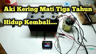 Memperbaiki Aki Kering Mati Total [upl. by Nodnab499]