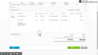 Invoicing in Xero [upl. by Barnard]