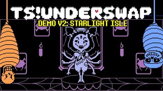 Underswap MUFFET Boss Fight  TSUNDERSWAP V2 STARLIGHT ISLE  UNDERTALE FANGAME [upl. by Ringo403]