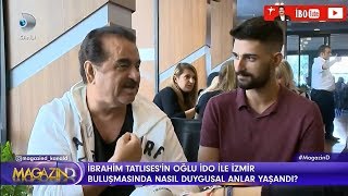 İbrahim Tatlıses Oğlu İdo ile İzmir Tatlıses Kebapta Buluştu 24112017 [upl. by Ehsom]