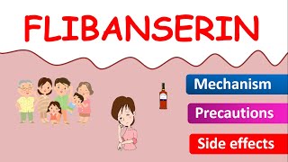 Flibanserin Addyi  Mechanism precautions side effects amp uses [upl. by Archambault]