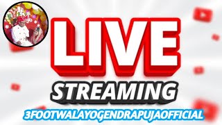 3 foot wala Yogendra Puja Official is live [upl. by Celeski489]