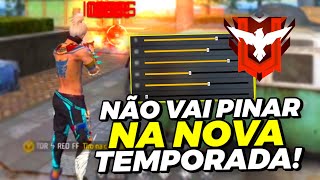 A Melhor Sensibilidade Para Subir Capa Na Nova Atualização Do Free Fire No Android e No IPhone [upl. by Chema]