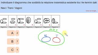 💡4 QUIZ LOGICI  quotGLI INSIEMIquot  per concorsi pubblici test ammissione università test di logica [upl. by Maisie]