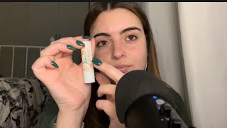 ASMR Show and Tell collezione di Rossetti 💄 WHISPERING [upl. by Roselin]