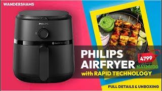 Philips NA12000 Air Fryer Review Is It Really Healthier  Wanders Shams [upl. by Soilissav]