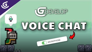 How to get Voice Chat in GDevelop  Full Guide [upl. by Yetta]