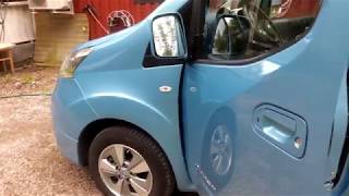 Nissan ENV200 Evalia Upgraded soundsystem 10 inch Hertz woofer [upl. by Surad]