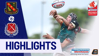 RUGBY HIGHLIGHTS  GLENWOOD HIGH VS MARITZBURG COLLEGE  2024 [upl. by Labina]