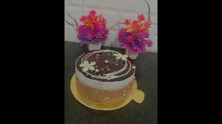 Chocolate theme and chocolate decoration flowercake [upl. by Nosac112]