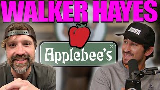 Walker Hayes Gets Free Applebees for Life Country Club Adjacent Podcast [upl. by Todd660]