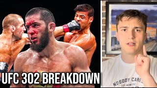 And Still Islam Makhachev Beats Poirier Boring Card UFC 302 Post Event Breakdown [upl. by Nohsal]