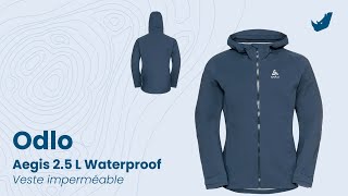 Odlo  Aegis 25 L Waterproof  Vestes imperméable [upl. by Lani]