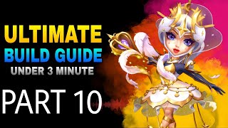 Ultimate LUMIGLADE Build UNDER 3 MINUTE  LUMIGLADE Castle Clash [upl. by Hobard]