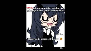 Cevap vermeyen o manyak arkadaş 🤡✨ shortvideo 500subs keşfetol gachalife akım keşfetedüş [upl. by Griffie]