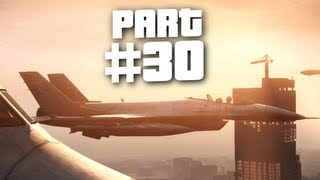 Grand Theft Auto 5 Gameplay Walkthrough Part 30  Fighter Jet Rage GTA 5 [upl. by Oznofla]