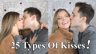 25 TYPES OF KISSES [upl. by Duaner]