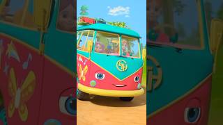 Wheels on the Bus trending viral popular cartoon bussong shorts youtubekids ytshorts [upl. by Cyrill207]