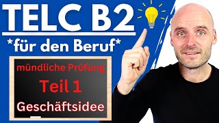 Mündliche Prüfung telc Deutsch B1 [upl. by Inihor569]