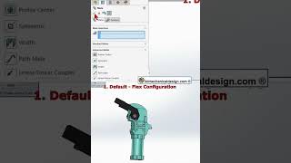 How to create configurations in SolidWorks short [upl. by Toille]