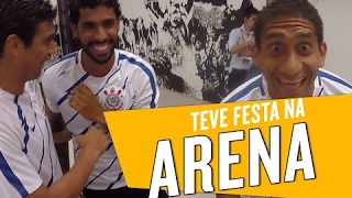 Apresentação do elenco do Corinthians e festa na Arena [upl. by Retsam]