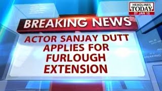 Actor Sanjay Dutt applies for furlough extension [upl. by Castro]