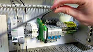 Control Panel Build Series Part 17 Wiring Power Distribution [upl. by Nylanna258]