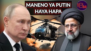 HAYA NDIYO ALIYOONGEA PUTIN KWENYE MSIBA WA EBRAHIM RAISI [upl. by Inalaehak700]