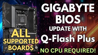 Updating the BIOS with the QFlash Utility on GIGABYTE MOTHERBOARD WindowsAdminWorld [upl. by Micheline]