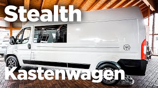 Vergiss herkömmliche Wohnmobile Revolutionäres Kastenwagen Konzept STEALTH Furgok 600 [upl. by Mad910]