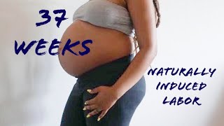 Induced Labor  37 Weeks Pregnant Vlog  Midwives Brew [upl. by Afaw291]