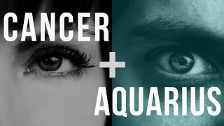 Cancer amp Aquarius Love Compatibility [upl. by Ellerihs219]