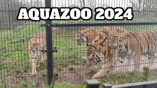 AQUAZOO MET DINOS EN TIJGERS SHOW 2024 VLOG [upl. by Nic760]