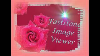 Faststone Image Viewer 65 6 Farben korrigieren Deutsch [upl. by Oeniri668]