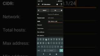 How to use IP calculator on Android [upl. by Isyak]