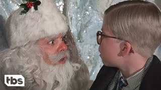 A Christmas Story Meeting Santa Clip  TBS [upl. by Garaway]