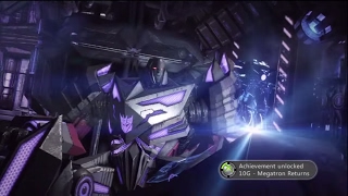 Transformers Fall Of Cybertron  Chapter 9 Megatron Returns Soundwave and Megatron [upl. by Bartlet]