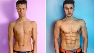 My 30 Days Six Pack and Body Transformation [upl. by Aihpos867]