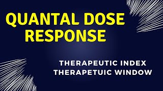 Quantal dose response UrduHindi [upl. by Aetnahs]