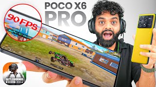 POCO X6 PRO  PUBG Test with FPS Meter in 34 Update [upl. by Callista]