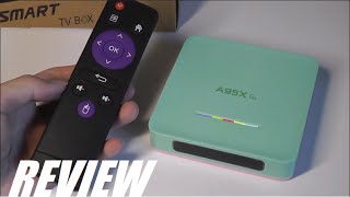 REVIEW XGody A95X R5 Smart Android TV Box Retro Macaron Colors Quad Core [upl. by Idissak918]