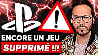 PLAYSTATION SUPPRIME encore un JEU ❌ [upl. by Mayyahk861]