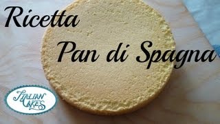 Ricetta pan di spagna soffice italian sponge cake recipe by ItalianCakes [upl. by Karry584]