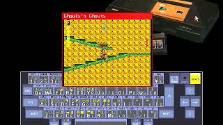 MEKA emulator Ghouls n Ghosts Sega Master System [upl. by Rimat]