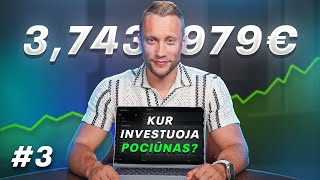 INVESTUOJAM 3 Kaip gauti 16 dividendų iš rinkos neramumų [upl. by Ruelle]