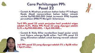 Pajak Penghasilan Pasal 22 Pertemuan 17 Kelompok 7 [upl. by Acim]