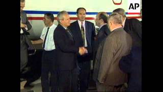 RUSSIA SERBIAN PRESIDENT SLOBODAN MILOSEVIC VISIT [upl. by Dekow]