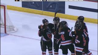 Highlights Womens Hockey at Quinnipiac [upl. by Nerb]